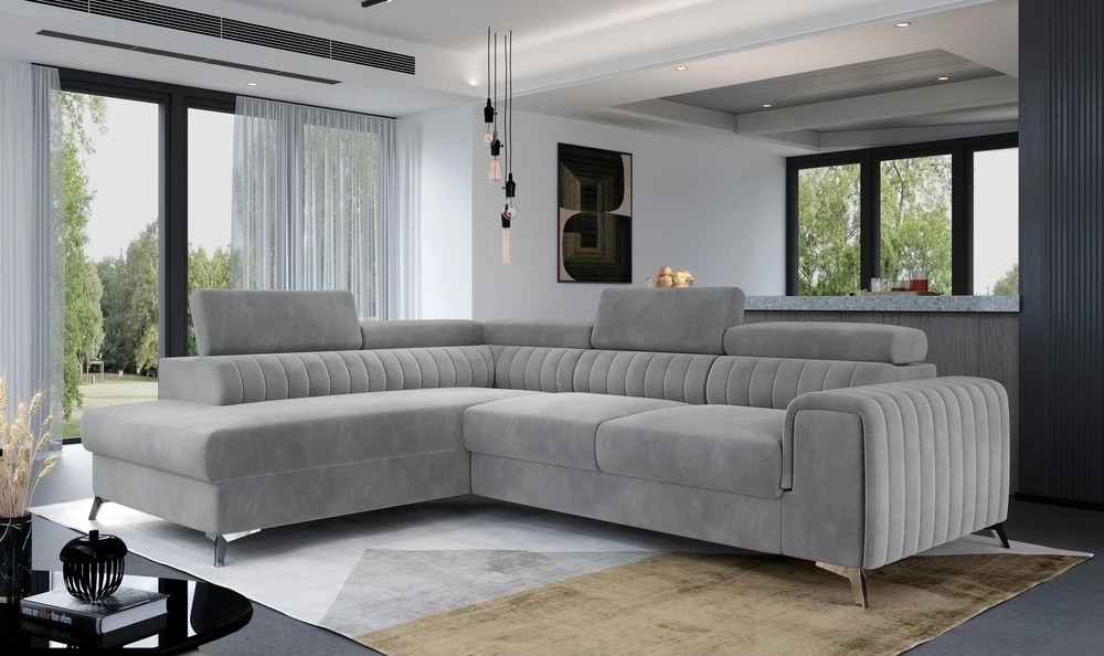 Peterborough corner sofa bed with storage M84