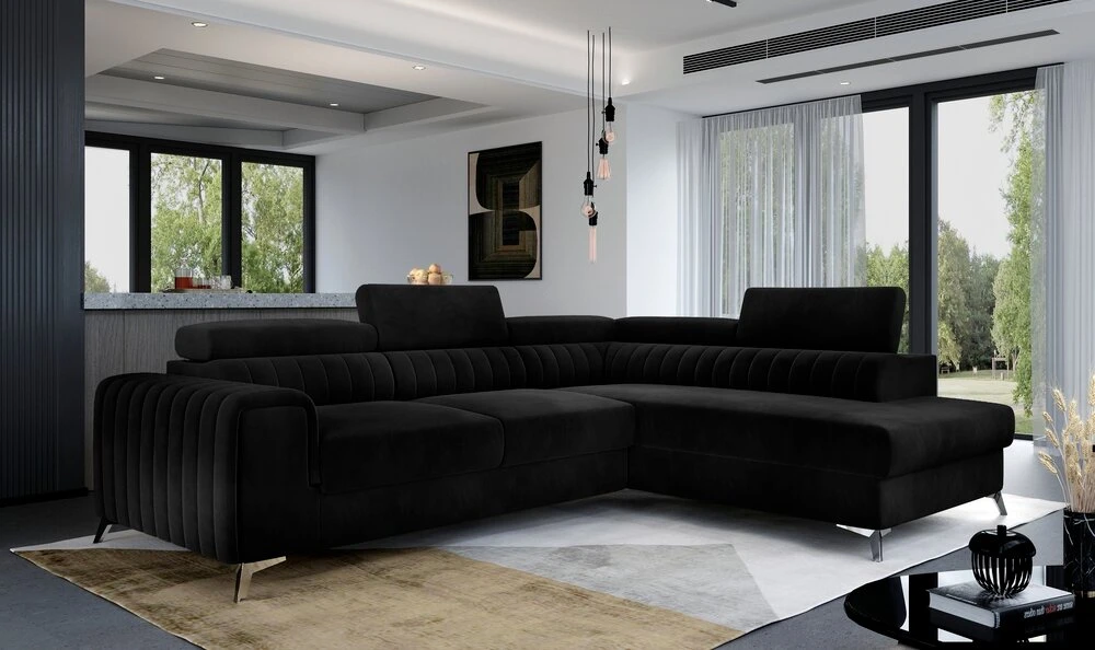 Peterborough corner sofa bed with storage M99