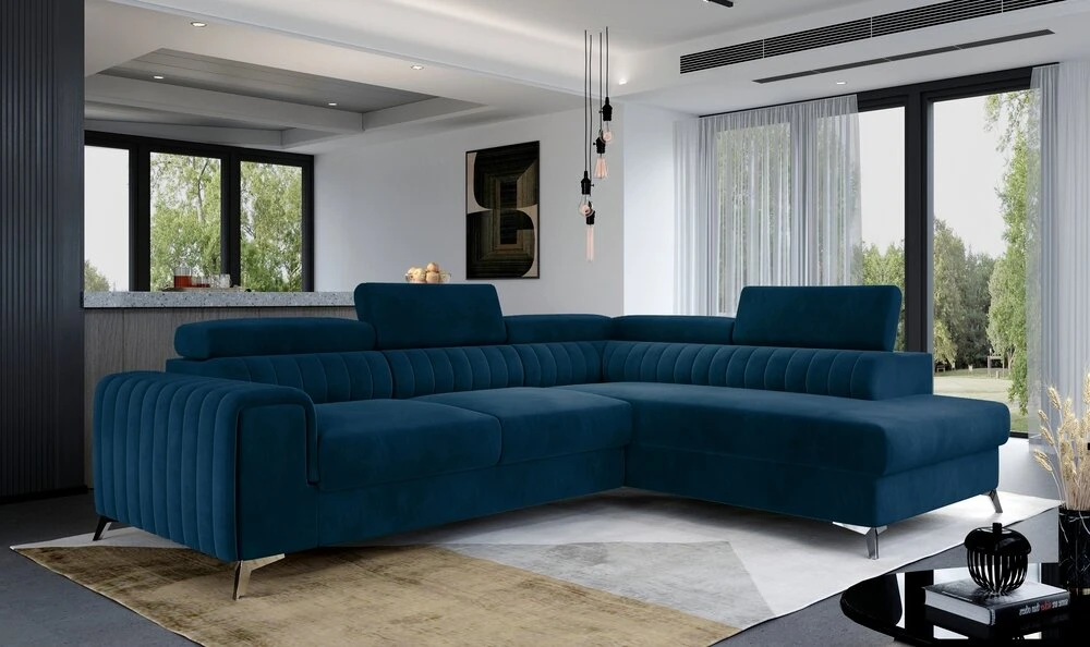 Peterborough corner sofa bed with storage M77