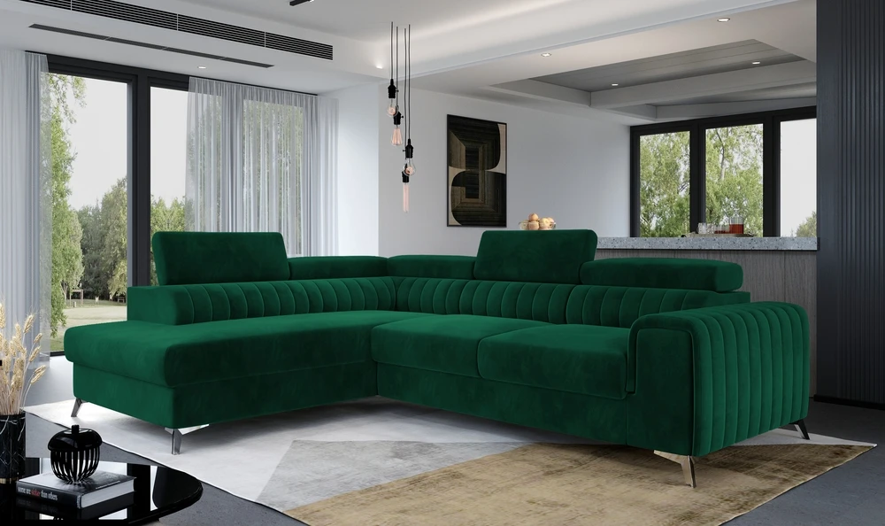 Peterborough corner sofa bed with storage K19